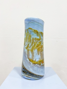 Pazar Muránói türkiz üveg váza