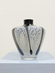 Muranói művészi üveg váza
