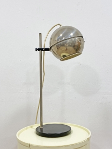 Króm design asztali lámpa