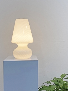 Pompás Muránói gomba (mushroom) üveg lámpa