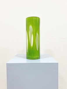 Retro design hámozott üveg váza