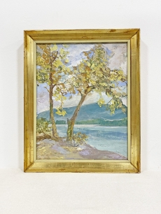 Mihályfi Mária festmény - vízpart