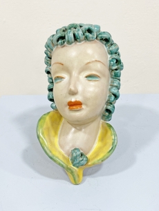 Art deco Goldscheider fali maszk - 1930 körül