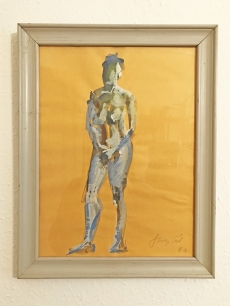 Szalay Pál - Női akt festmény