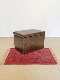 Retro műbőr ülőláda