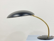 Fekete mid-century modern íróasztali lámpa
