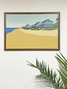 James Melvin festmény - tengerpart
