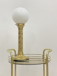 Bámulatos aranyozott vintage lámpa