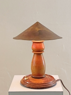 Fa pagoda lámpa