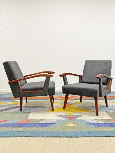 Különleges mid-century modern fotel pár