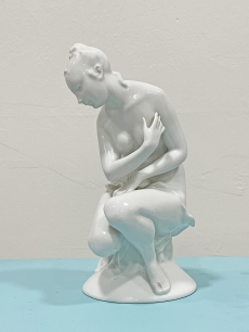 Varázslatos Herendi női akt szobor