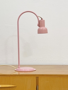 Rózsaszín vintage íróasztali lámpa